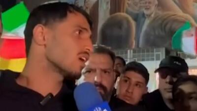  علیپور گل جام جهانی را به چه کسی تقدیم می‌کند؟