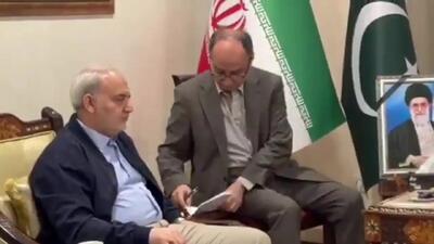  وزیر کشور پاکستان در سفارت؛ رایزنی درباره جزئیات دور دوم مذاکرات