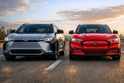  آمار فروش خودروهای برقی در سال ۲۰۲۶ با سقوط فورد و جهش تویوتا - پدال