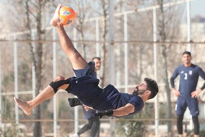  پیروزی پرگل تیم ملی فوتبال ساحلی ایران برابر فلسطین