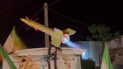  حمل موشک دست‌ساز در صندوق عقب خودرو!