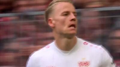  گل اول اشتوتگارت به بایرن مونیخ توسط فوریخ