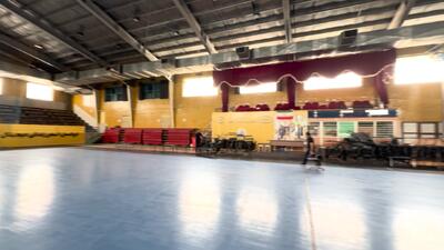  بازسازی ساختمان فدراسیون هندبال پس‌از آسیب در جنگ