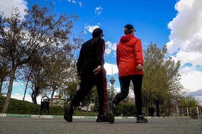  تصاویری دلنشین از هوای پاک تهران در بهار امسال