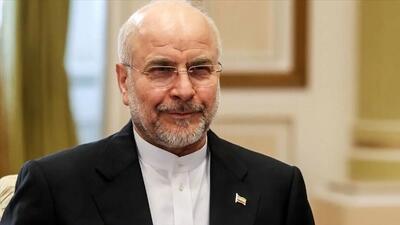  تصویری که از دست دادن قالیباف و ونس منتشر شد!