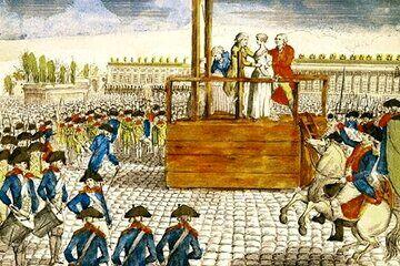  عکسی از کفش ملکه فرانسه پیش از اعدام