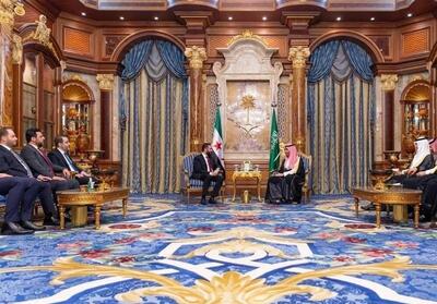  دیدار جولانی با بن‌سلمان - تسنیم