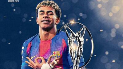  یامال؛ بهترین ورزشکار جوان سال در جوایز لاروس