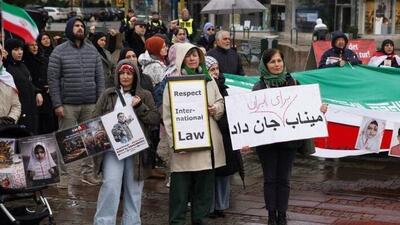  تجمع حامیان ایران در سوئد