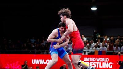  عملکرد محمد بنا در قهرمانی اروپا با تیم ملی کشتی آذربایجان