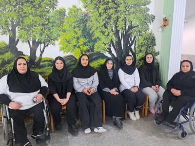  بازدید سرپرست تیم ملی پاراوزنه برداری بانوان از تمرینات ملی پوشان