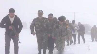  تصاویر سطح آماده باش ارتش در نوار مرزی