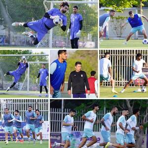  تصاویری از تمرین دیروز تیم‌ملی ایران