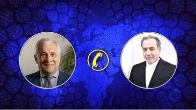  رایزنی عراقچی با وزیر امور خارجه ایتالیا