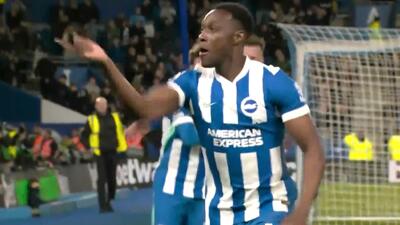  گل سوم برایتون به چلسی (ولبک)