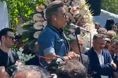  صحبت‌های شهرام شکواهی در مراسم چهلم حمید هیراد