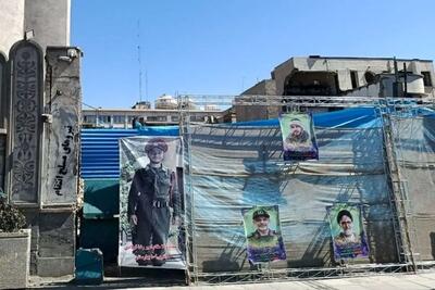  کلانتری 109 بهارستان در کنار خیابان برپا شد