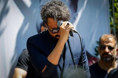  تصاویری از مراسم چهلمین روز درگذشت «حمید هیراد»