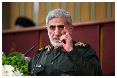  پیام سردار قاآنی همزمان با پیام مشترک وحدت مسئولان: پشتوانه جبهه مقاومت و رزمندگان بدون مرز در جنگ با دشمن، اتحاد خیابان و انسجام مسئولین است