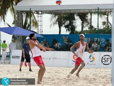  بازی های ساحلی آسیا| برد فوتبال و والیبال ایران در گام اول
