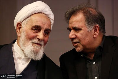  مراسم ختم مادر همسر حجت السلام ‌و المسلمین علی اکبر ناطق نوری -2