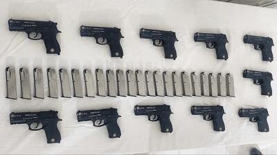  ۲۸ قبضه سلاح کلت در ارومیه کشف شد