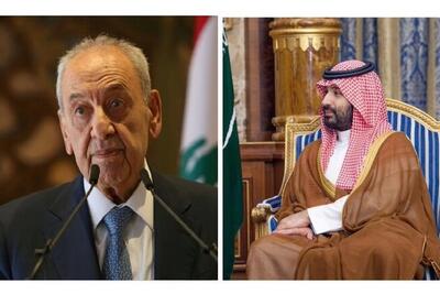  نبیه بری و بن فرحان درباره تخریب «سیستماتیک» جنوب لبنان رایزنی کردند