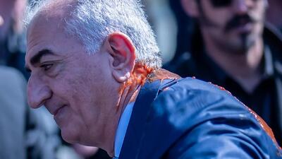  پذیرایی از رضا پهلوی با سس گوجه فرنگی!