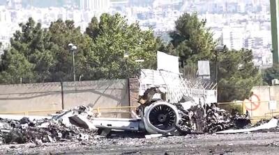  تصاویر میزان تخریب فرودگاه مهرآباد بر اثر بمباران