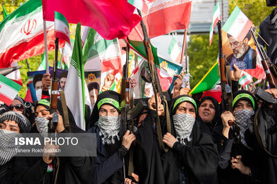  اجتماع دختران جان فدای ایران - شیراز