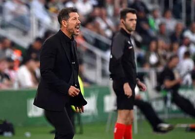  سیمئونه: تمام مسئولیت این باخت با من است