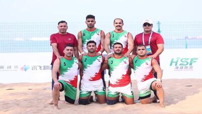  بازی‌های ساحلی آسیا؛ پیروزی مقتدرانه ملی‌پوشان کبدی ساحلی ایران برابر پاکستان