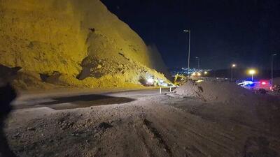  آخرین جزئیات حادثه رانش آزادراه تهران_ پردیس