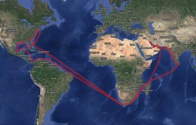  سپاه: یک کشتی مظنون به همکاری با ارتش آمریکا توقیف شد