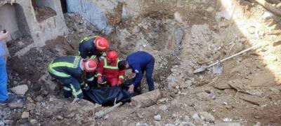  جزئیات حادثه مرگبار در ساوه/ یک نفر بر اثر ریزش آوار جان باخت