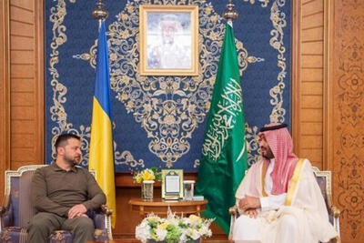  دومین دیدار زلنسکی و بن سلمان در یک ماه