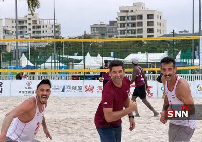  بازی‌ها آسیایی ساحلی سانیا۲۰۲۶ | دومین‌ پیروزی مقتدرانه تیم ملی والیبال ساحلی «الف» ایران + فیلم