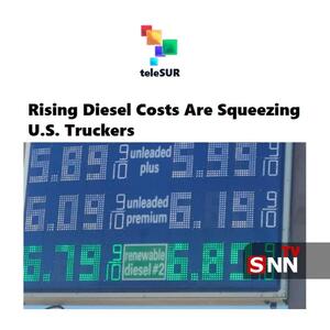  افزایش قیمت گازوئیل، رانندگان کامیون در آمریکا را تحت فشار قرار داده است