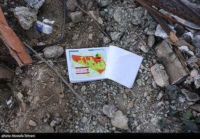  آثار حملات آمریکایی_صهیونی به ساختمان شهرداری منطقه 18