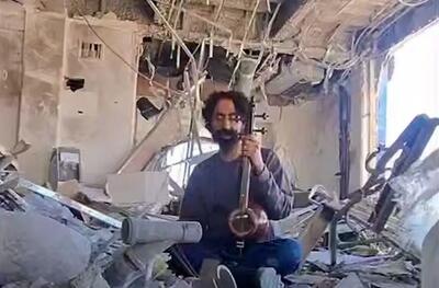  روایت الجزیره از حضور نوازندگان ایرانی در مناطق جنگ‌زده