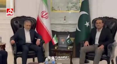  تصاویری از دیدار عراقچی با عاصم منیر در اسلام‌آباد