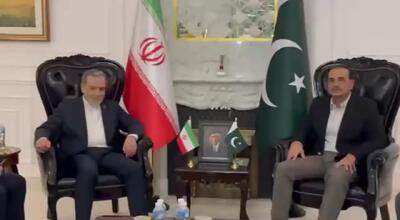  دیدار و گفتگوی عراقچی با عاصم منیر، فرمانده ارتش پاکستان در اسلام آباد