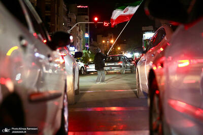  پنجاه و پنجمین شب اجتماع پر شور مردم در محله فرمانیه