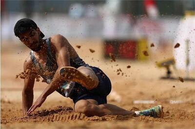  مجتبی زاهدی به فینال ماده پرش طول مسابقات دوومیدانی راه نیافت