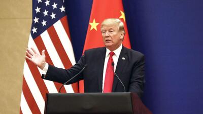  آمریکا پیش از سفر ترامپ، تحریم‌های بیشتری علیه چین وضع کرد