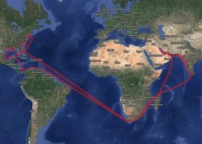 یک کشتی آمریکایی توسط سپاه توقیف شد