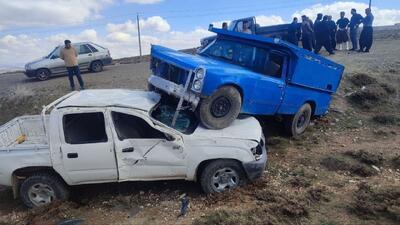  تصادفی عجیب در محور سقز ـ دیواندره