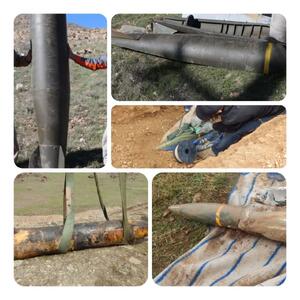  کشف و خنثی‌سازی بیش از ۹۵۰۰ عدد بمبلت در زنجان + عکس