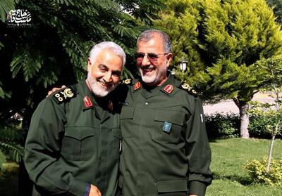  تصویر دیده‌نشده از شهید حاج قاسم سلیمانی و شهید محمد پاکپور - تسنیم