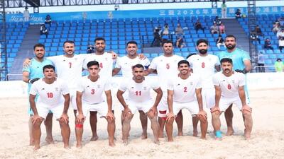  بازی های ساحلی آسیا؛ پیروزی پر گل ملی پوشان ایران مقابل تایلند